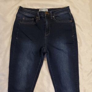 Mudd high rise jean legging dark blue